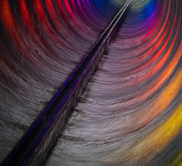 'Curves Of Light' by ICE Hosking, Knutsford u3a